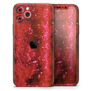 Glowing Red Orbs of Light  - Protective Skin Wrap & Decal – Compatible with iPhone SE to iPhone 17 Pro Max (All Models)