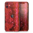 Glowing Red Orbs of Light  - Protective Skin Wrap & Decal – Compatible with iPhone SE to iPhone 17 Pro Max (All Models)