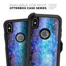 Glowing Space Texture - Skin Kit for the iPhone OtterBox Cases