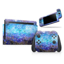 Glowing Space Texture // Skin Decal Wrap Kit for Nintendo Switch Console & Dock, Joy-Cons, Pro Controller, Lite, 3DS XL, 2DS XL, DSi, or Wii - Vinyl Skin Wrap for Nintendo Switch 2, OLED, Lite, Pro Controller, Wii & Classic Handhelds