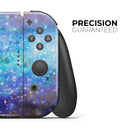 Glowing Space Texture // Skin Decal Wrap Kit for Nintendo Switch Console & Dock, Joy-Cons, Pro Controller, Lite, 3DS XL, 2DS XL, DSi, or Wii - Vinyl Skin Wrap for Nintendo Switch 2, OLED, Lite, Pro Controller, Wii & Classic Handhelds