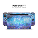 Glowing Space Texture // Skin Decal Wrap Kit for Nintendo Switch Console & Dock, Joy-Cons, Pro Controller, Lite, 3DS XL, 2DS XL, DSi, or Wii - Vinyl Skin Wrap for Nintendo Switch 2, OLED, Lite, Pro Controller, Wii & Classic Handhelds