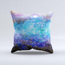 Glowing Space Texture Ink-Fuzed Decorative Throw Pillow