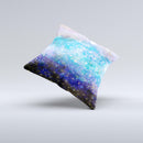 Glowing Space Texture Ink-Fuzed Decorative Throw Pillow