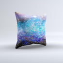 Glowing Space Texture Ink-Fuzed Decorative Throw Pillow