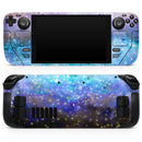 Glowing Space Texture // Full Body Skin Decal Wrap Kit for the Steam Deck handheld gaming computer