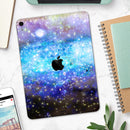 Glowing Space Texture - Full Body Skin Decal for the Apple iPad Pro 12.9", 11", 10.5", 9.7", Air or Mini (All Models Available)