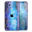 Glowing Space Texture  - Protective Skin Wrap & Decal – Compatible with iPhone SE to iPhone 17 Pro Max (All Models)