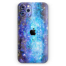 Glowing Space Texture  - Protective Skin Wrap & Decal – Compatible with iPhone SE to iPhone 17 Pro Max (All Models)