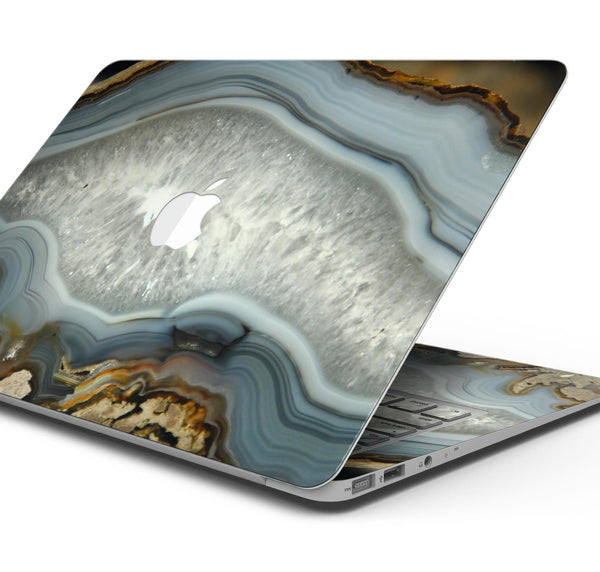 Gold Crystal - Skin Decal Wrap Kit Compatible with the Apple MacBook Pro, Pro with Touch Bar or Air (11", 12", 13", 15" & 16" - All Versions Available)