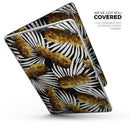 Gold Pineapple Express - Skin Decal Wrap Kit Compatible with the Apple MacBook Pro, Pro with Touch Bar or Air (11", 12", 13", 15" & 16" - All Versions Available)