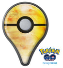 Gold 76 Absorbed Watercolor Texture Pokémon GO Plus Vinyl Protective Decal Skin Kit