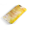 Gold 76 Absorbed Watercolor Texture iPhone 6/6s or 6/6s Plus 2-Piece Hybrid INK-Fuzed Case