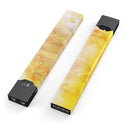Gold 76 Absorbed Watercolor Texture - Premium Decal Protective Skin-Wrap Sticker compatible with the Juul Labs vaping device