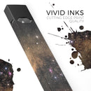 Gold Aura Space - Premium Decal Protective Skin-Wrap Sticker compatible with the Juul Labs vaping device
