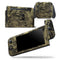 Gold Coated Brush - Skin Wrap Decal for Nintendo Switch Lite Console & Dock - 3DS XL - 2DS - Pro - DSi - Wii - Joy-Con Gaming Controller