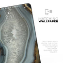 Gold Crystal - Full Body Skin Decal for the Apple iPad Pro 12.9", 11", 10.5", 9.7", Air or Mini (All Models Available)