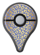 Gold Flaked Animal Blue Pokémon GO Plus Vinyl Protective Decal Skin Kit
