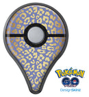 Gold Flaked Animal Blue Pokémon GO Plus Vinyl Protective Decal Skin Kit