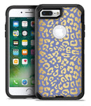 Gold Flaked Animal Blue - iPhone 7 Plus/8 Plus OtterBox Case & Skin Kits