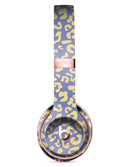 Gold Flaked Animal Blue Full-Body Skin Kit for the Beats by Dre Solo 3 Wireless Headphones