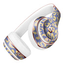 Gold Flaked Animal Blue Full-Body Skin Kit for the Beats by Dre Solo 3 Wireless Headphones