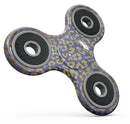 Gold Flaked Animal Blue Full-Body Fidget Spinner Skin-Kit