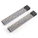 Gold Flaked Animal Blue - Premium Decal Protective Skin-Wrap Sticker compatible with the Juul Labs vaping device