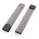 Gold Flaked Animal Blue - Premium Decal Protective Skin-Wrap Sticker compatible with the Juul Labs vaping device