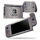 Gold Flaked Animal Blue - Vinyl Skin Wrap for Nintendo Switch 2, OLED, Lite, Pro Controller, Wii & Classic Handhelds