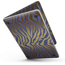 MacBook Pro with Touch Bar Skin Kit - Gold_Flaked_Animal_Blue_Zebra-MacBook_13_Touch_V6.jpg?