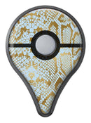 Gold Flaked Animal Laced Pokémon GO Plus Vinyl Protective Decal Skin Kit