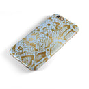 Gold Flaked Animal Laced iPhone 6/6s or 6/6s Plus 2-Piece Hybrid INK-Fuzed Case