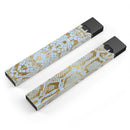 Gold Flaked Animal Laced - Premium Decal Protective Skin-Wrap Sticker compatible with the Juul Labs vaping device