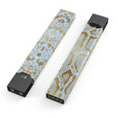 Gold Flaked Animal Laced - Premium Decal Protective Skin-Wrap Sticker compatible with the Juul Labs vaping device