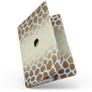 MacBook Pro with Touch Bar Skin Kit - Gold_Flaked_Animal_Light_Blue_3-MacBook_13_Touch_V7.jpg?