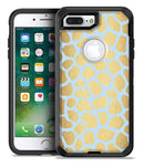 Gold Flaked Animal Light Blue 3 - iPhone 7 Plus/8 Plus OtterBox Case & Skin Kits