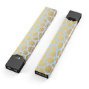 Gold Flaked Animal Light Blue 3 - Premium Decal Protective Skin-Wrap Sticker compatible with the Juul Labs vaping device