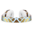 Gold Flaked Animal Light Blue Full-Body Skin Kit for the Beats by Dre Solo 3 Wireless Headphones