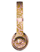 Gold Flaked Animal Pink Full-Body Skin Kit for the Beats by Dre Solo 3 Wireless Headphones