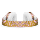 Gold Flaked Animal Pink Full-Body Skin Kit for the Beats by Dre Solo 3 Wireless Headphones