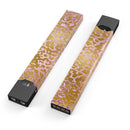 Gold Flaked Animal Pink - Premium Decal Protective Skin-Wrap Sticker compatible with the Juul Labs vaping device