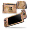 Gold Flaked Animal Pink - Skin Wrap Decal for Nintendo Switch Lite Console & Dock - 3DS XL - 2DS - Pro - DSi - Wii - Joy-Con Gaming Controller