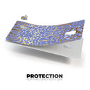 Gold Flaked Animal Purple - Premium Protective Decal Skin-Kit for the Apple Credit Card