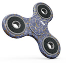 Gold Flaked Animal Purple Full-Body Fidget Spinner Skin-Kit