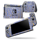 Gold Flaked Animal Purple - Vinyl Skin Wrap for Nintendo Switch 2, OLED, Lite, Pro Controller, Wii & Classic Handhelds