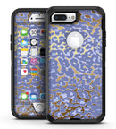 Gold Flaked Animal Purple - iPhone 7 Plus/8 Plus OtterBox Case & Skin Kits