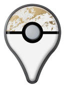 Gold Foiled Marble v1 Pokémon GO Plus Vinyl Protective Decal Skin Kit