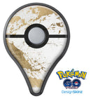 Gold Foiled Marble v1 Pokémon GO Plus Vinyl Protective Decal Skin Kit