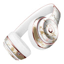 Gold Foiled Marble v1 Full-Body Skin Kit for the Beats by Dre Solo 3 Wireless Headphones